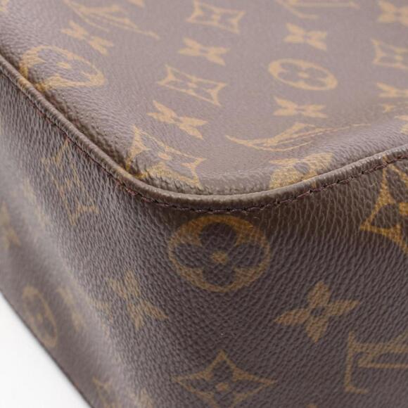 LOUIS VUITTON Brown Monogram Leather Looping GM Shoulder Bag - Picture 8 of 10